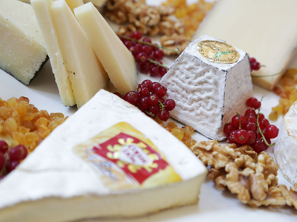 Assiette de fromages