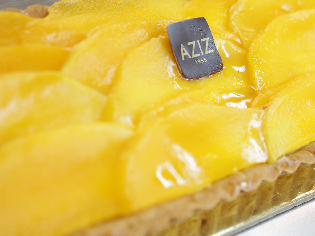 Tarte à la mangue