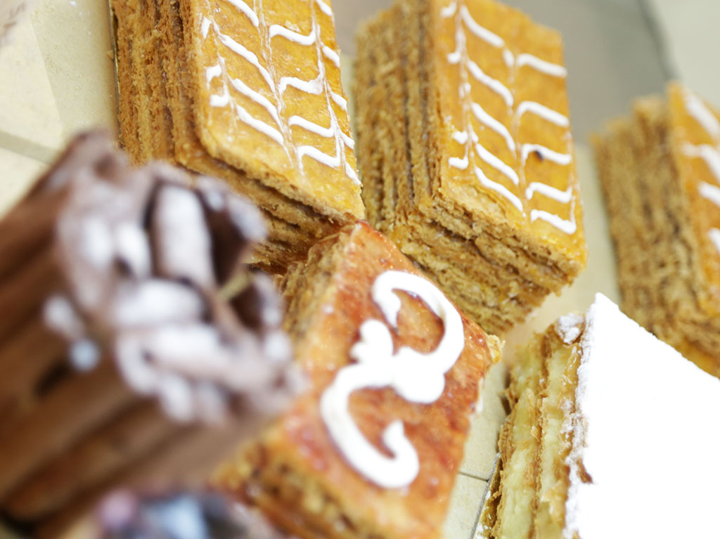 Cream millefeuille