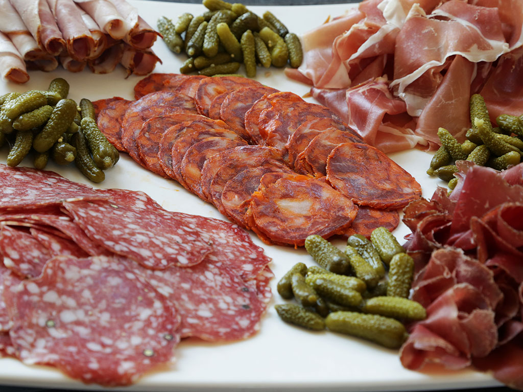 Cold cuts platter