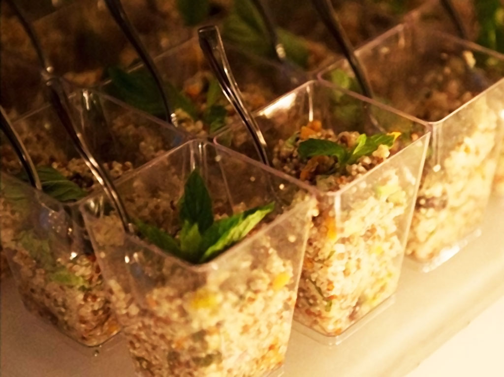 Salade de quinoa et légumes